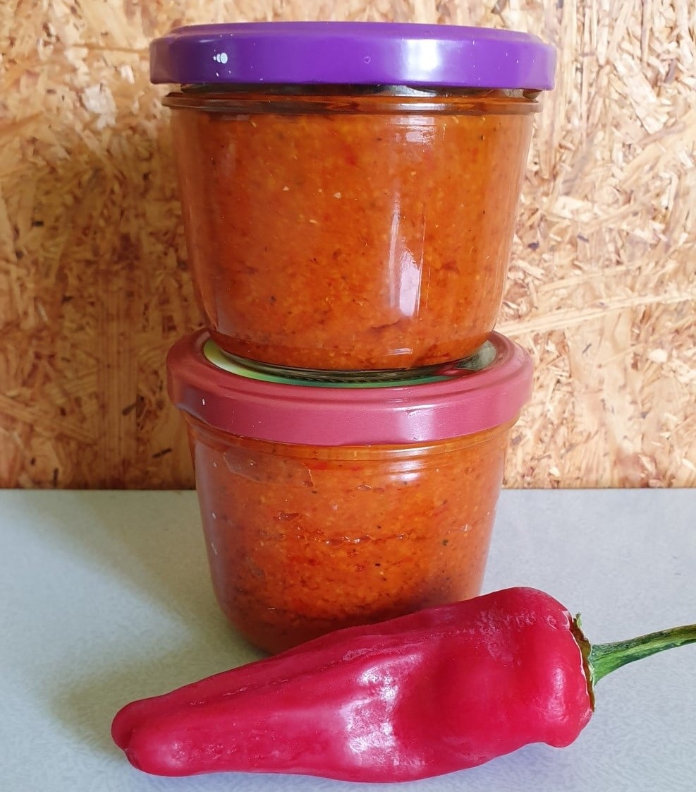 Ajvar, selbst gemacht